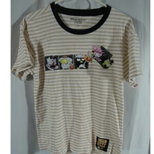 Sanrio Hello Kitty And Friends Box Lunch Tee Shirt Small Cotton Halloween NWT